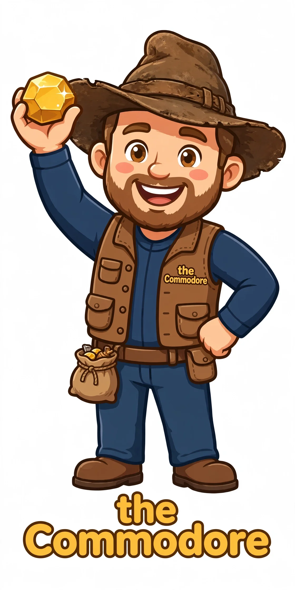 The Commodore — Bardertown mascot